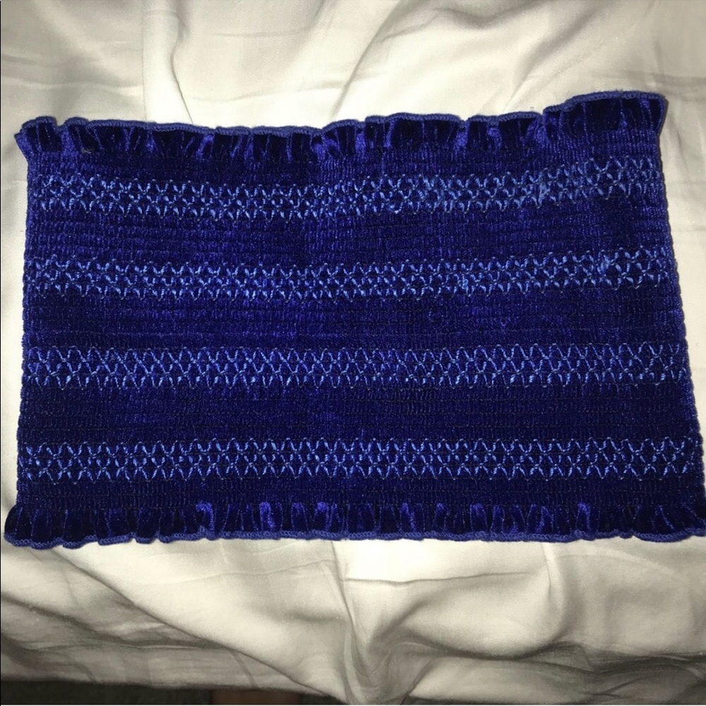 Blue Velvet bandeau